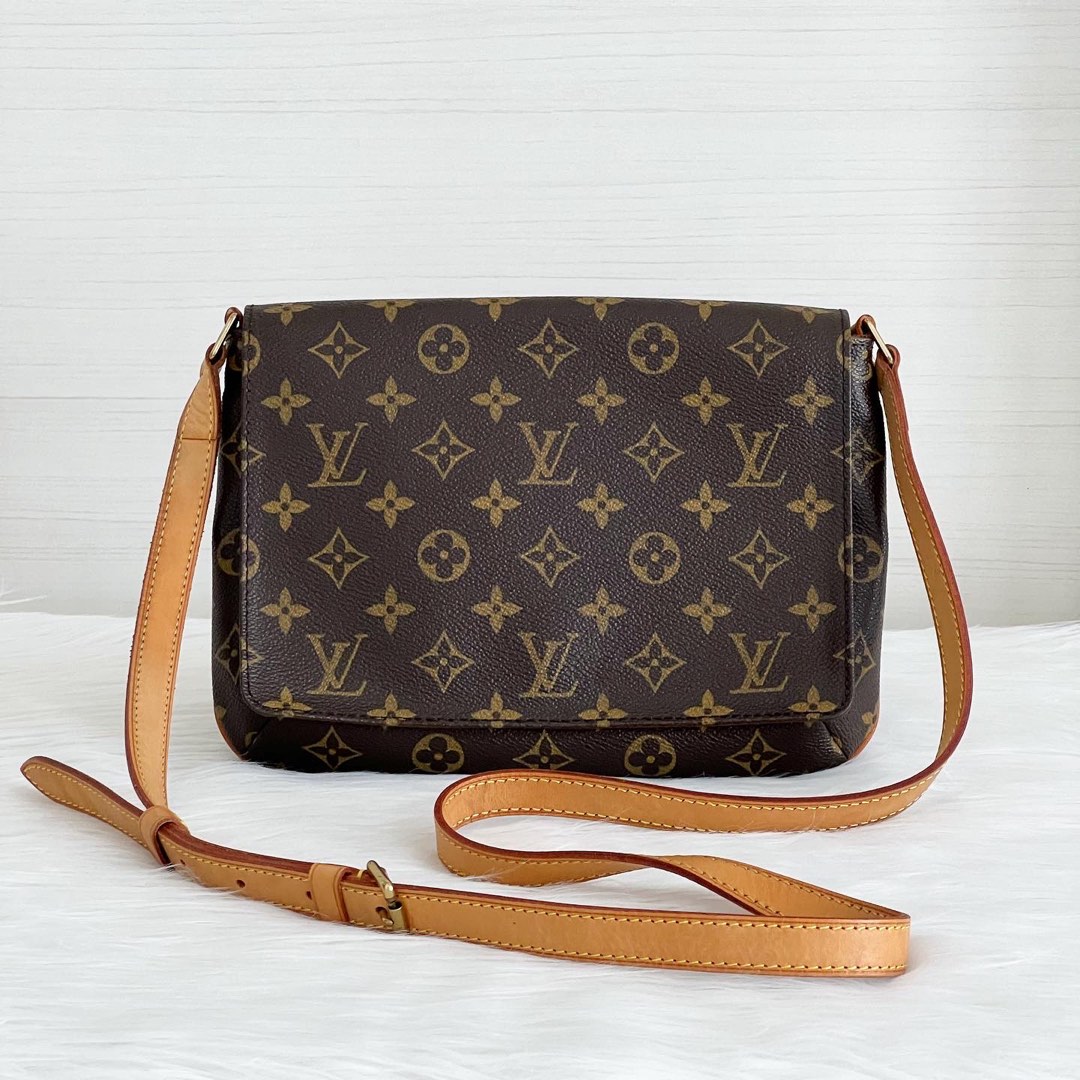 Louis Vuitton Monogram Musette Tango - Brown Crossbody Bags