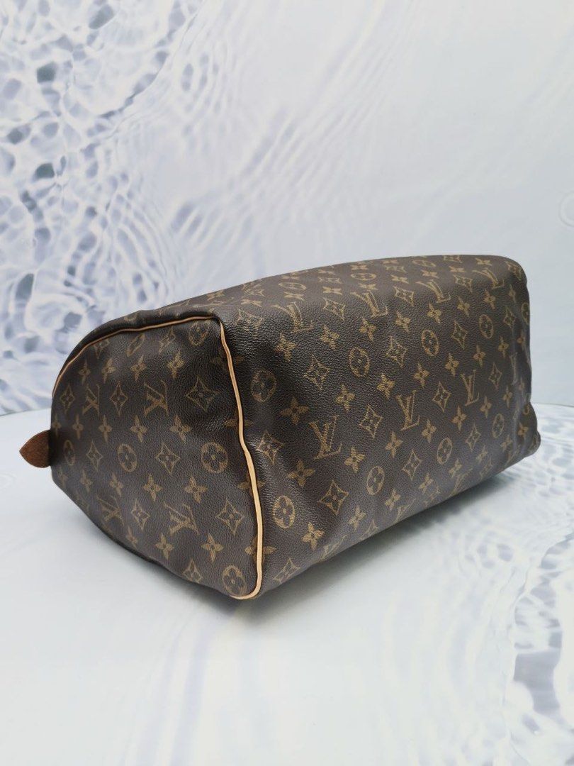 Louis Vuitton 2002 Pre-owned Monogram Speedy 35 Handbag - Brown