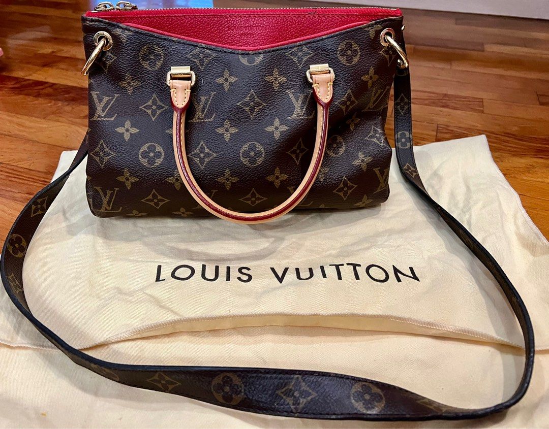 Louis Vuitton Pallas BB Cerise Monogram Bag, Luxury, Bags & Wallets on  Carousell