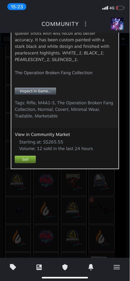 (MW) M4A1s Printstream, Video Gaming, Gaming Accessories, InGame