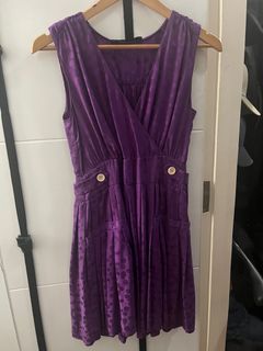 MARC JACOBS Purple Cherry Short Dress