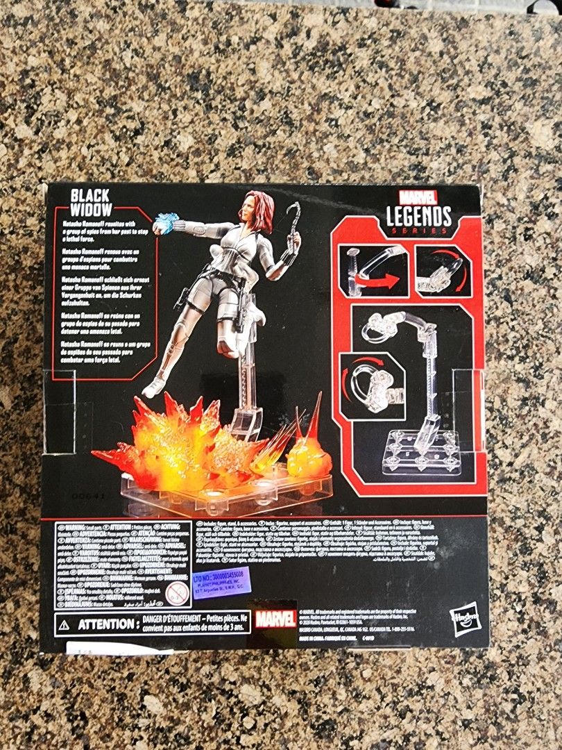 Marvel legends black widow (Category: Figurines & Statues) located in Pasig City. Submitted by watchesandthings (Listing ID 1206621174, Image 3). Description: misb. never opened. marvel legends black widow.