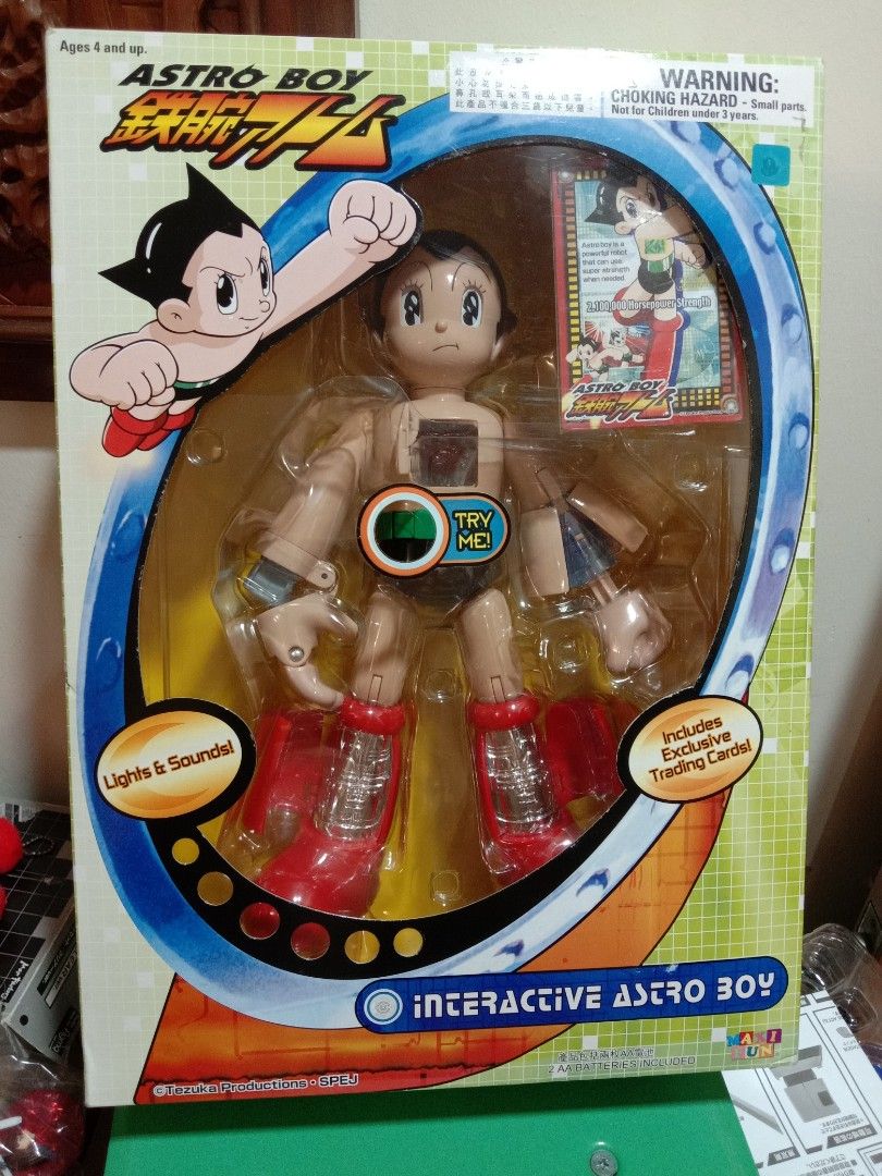 Maxi Fun Interactive Astro Boy - Tetsuwan 10 inches tall, Hobbies ...
