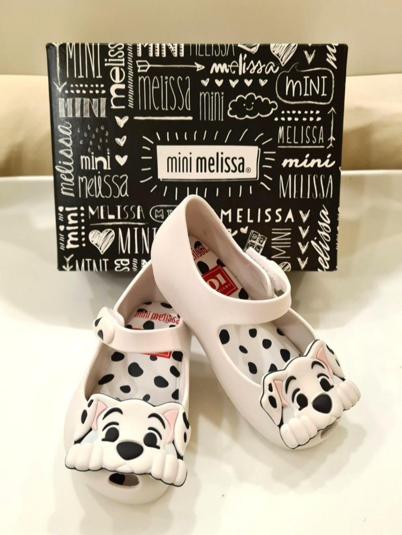 Mini Melissa 101 Dalmatian Dog White