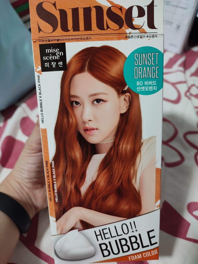 Sunset Orange - Orange Hair Dye