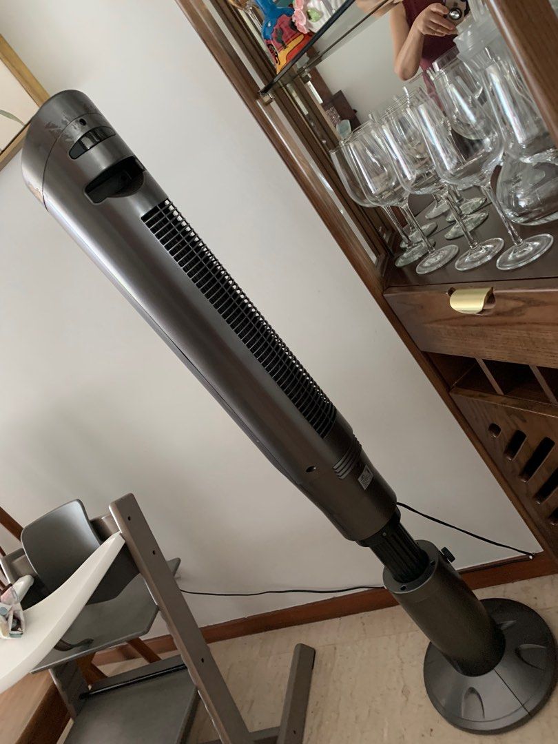 Mistral tower fan with remote control, Furniture & Home Living