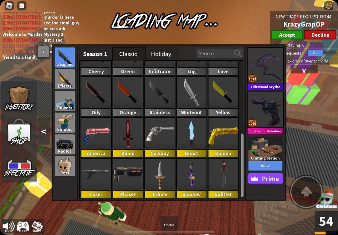 Mm2 Godly Knives Values FOR SALE! - PicClick UK