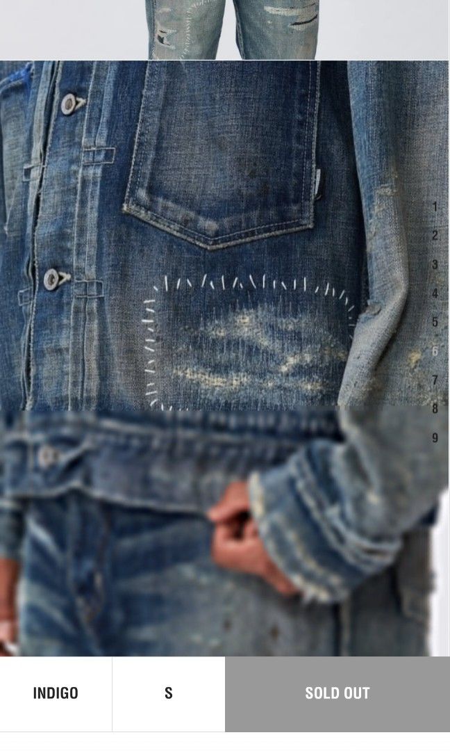 Neighborhood SAVAGE DENIM TYPE-2 JK . CO, 牛仔褸， goopimade, 男裝