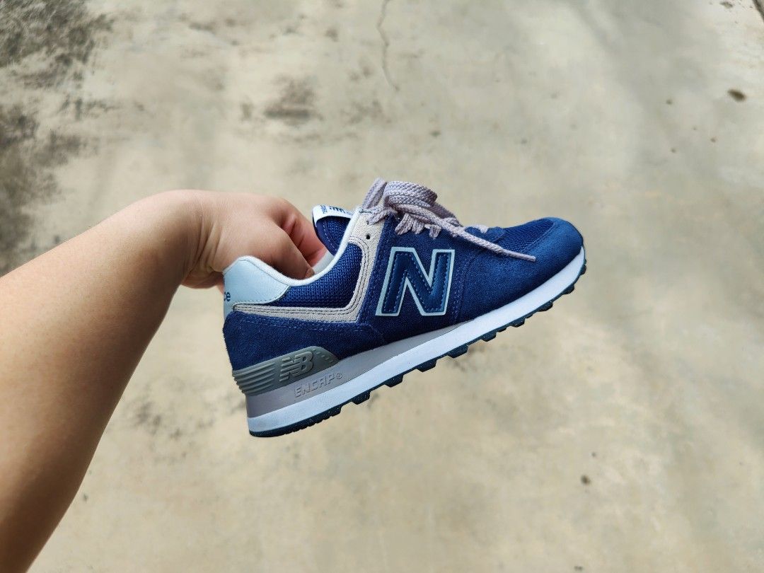 kasteel impliceren Mexico New Balance 574 Classic Navy, Women's Fashion, Footwear, Sneakers on  Carousell