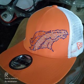 New Era 9 Forty NFL Denver Broncos Trucker Cap Hat Topi Bekas Original