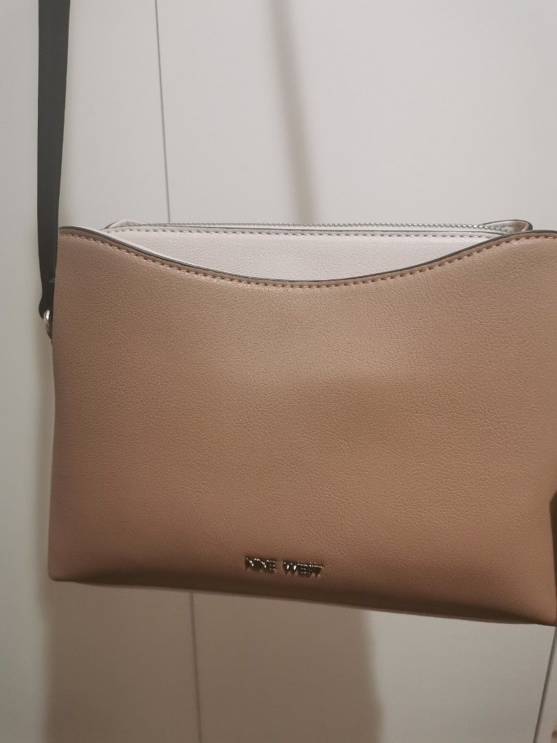 Nine West Cross body Bag Cream Goldweave main image 0