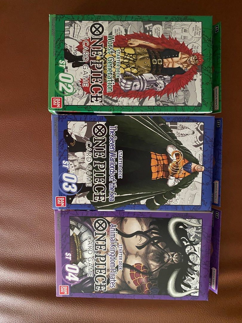 One piece starter decks English, Hobbies & Toys, Toys & Games on Carousell One piece starter decks English, Hobbies & Toys, Toys & Games on Carousell