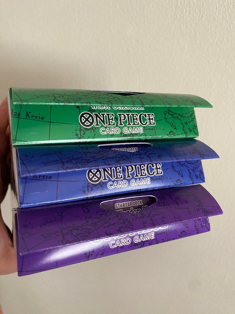 One piece starter decks English, Hobbies & Toys, Toys & Games on Carousell One piece starter decks English, Hobbies & Toys, Toys & Games on Carousell