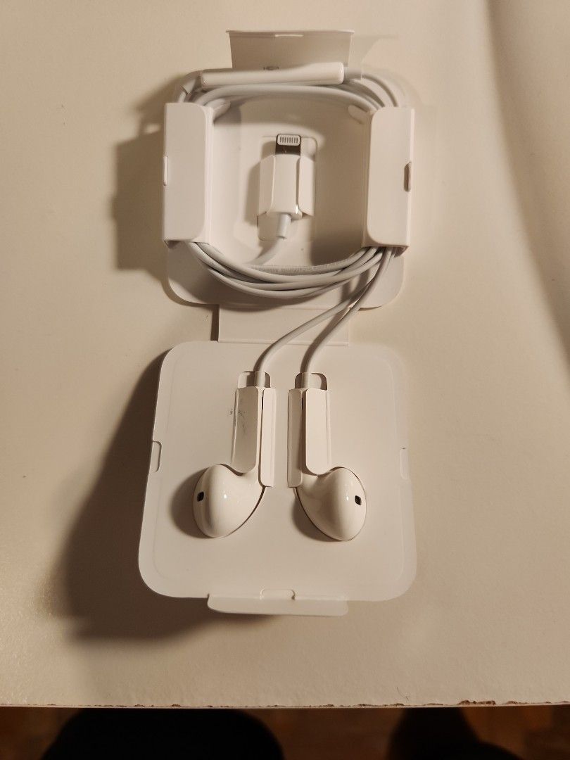 Original Apple wired earbuds (lightning), Audio, Earphones on Carousell