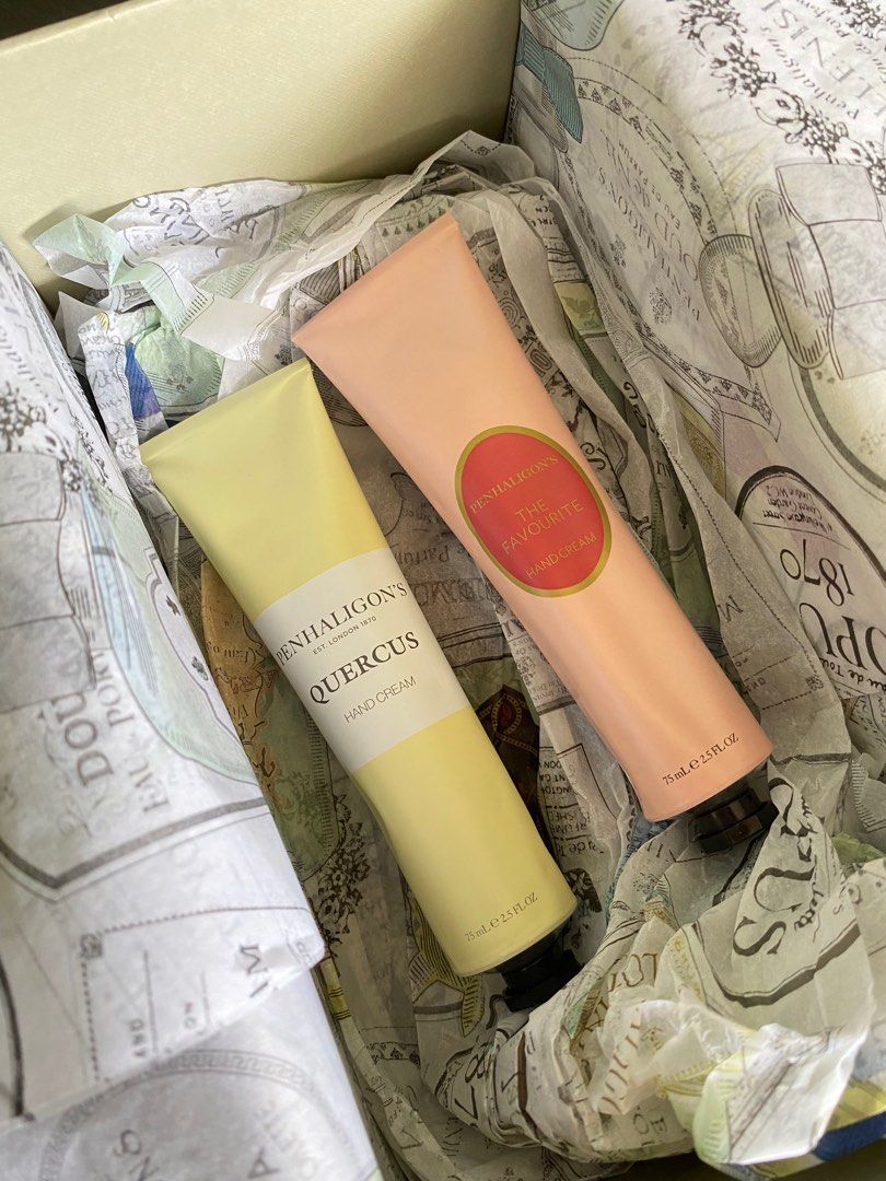 Penhaligon’s hand cream set Quercus and The Favourite, Beauty