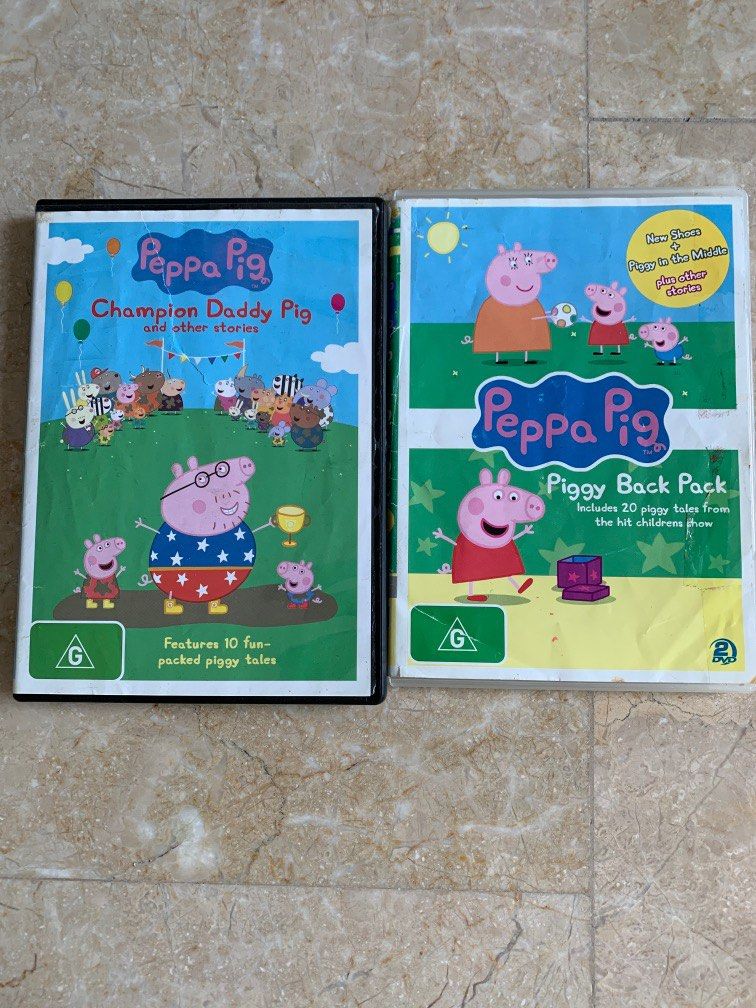 Peppa Pig Dvd, Babies & Kids, Infant Playtime On Carousell