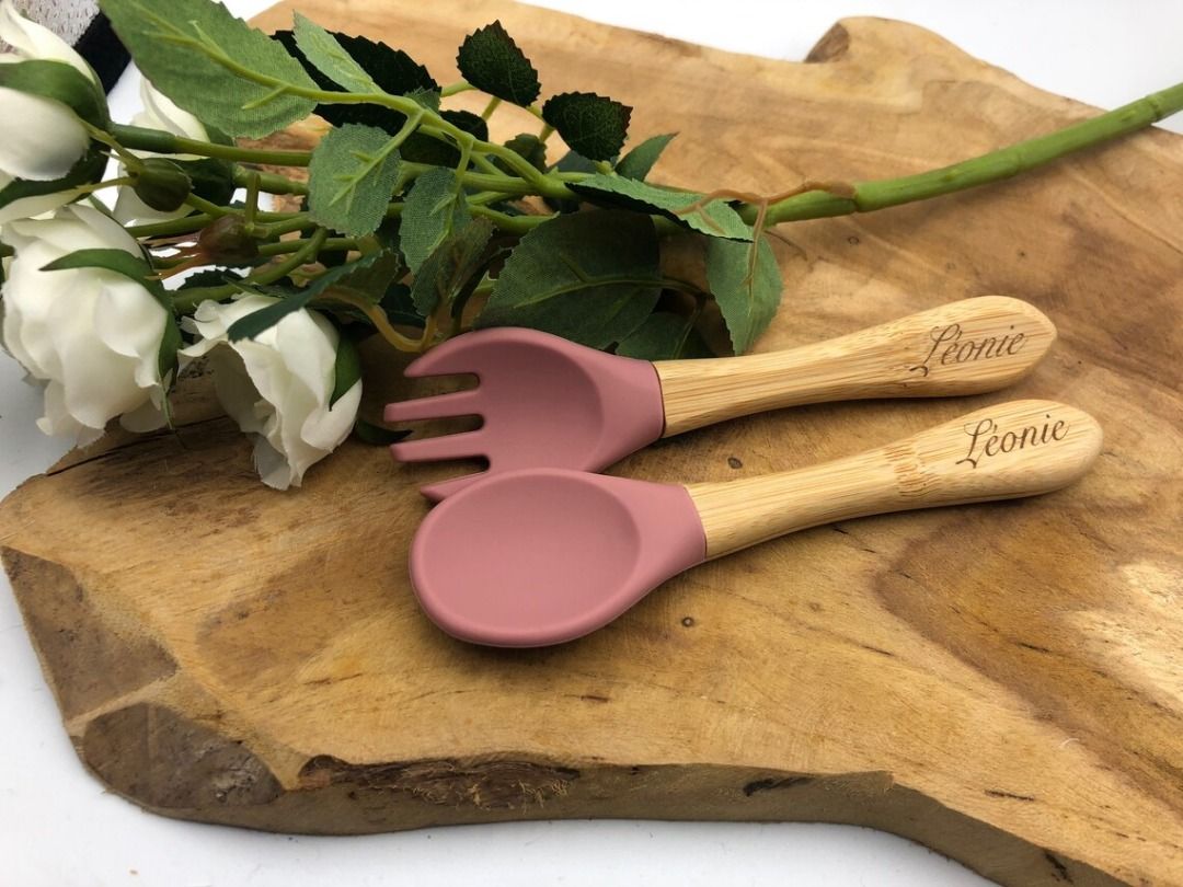 Personalized baby utensils best sale