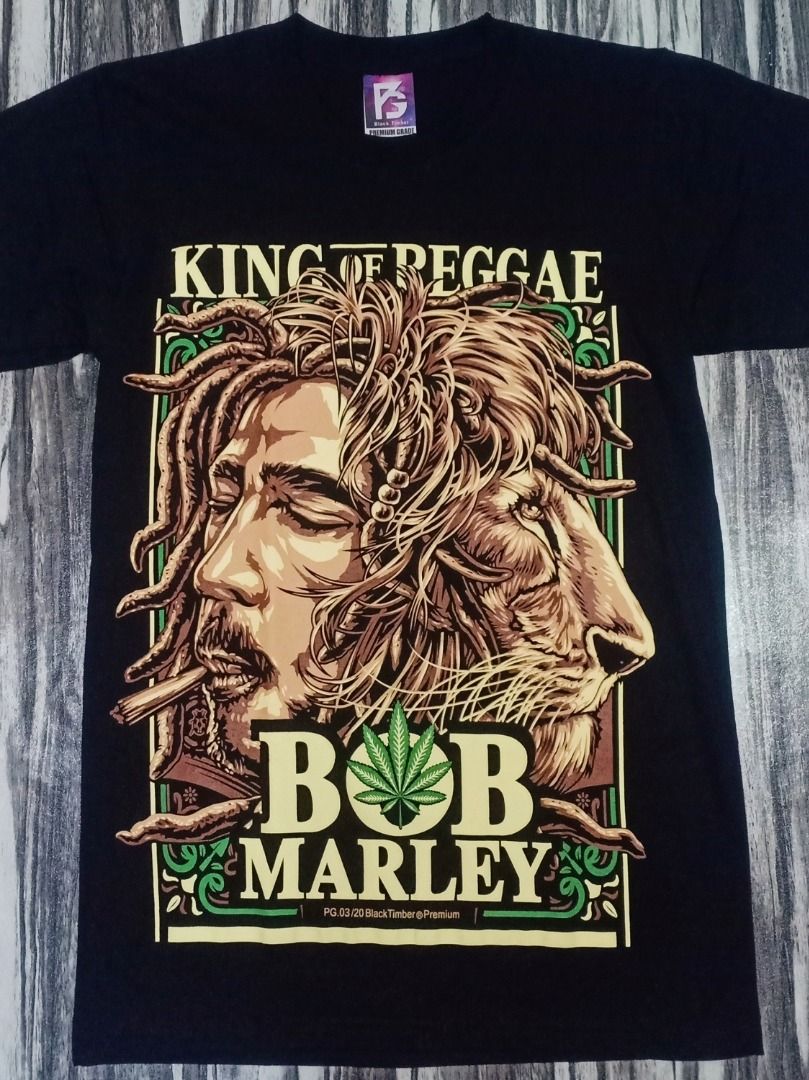 PG03 BOB MARLEY JAMAICAN LION KING OF REGGAE ROCK LEGEND