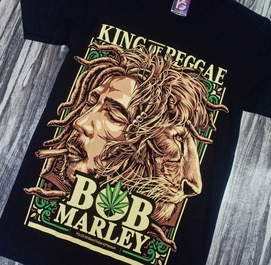 PG03 BOB MARLEY JAMAICAN LION KING OF REGGAE ROCK LEGEND