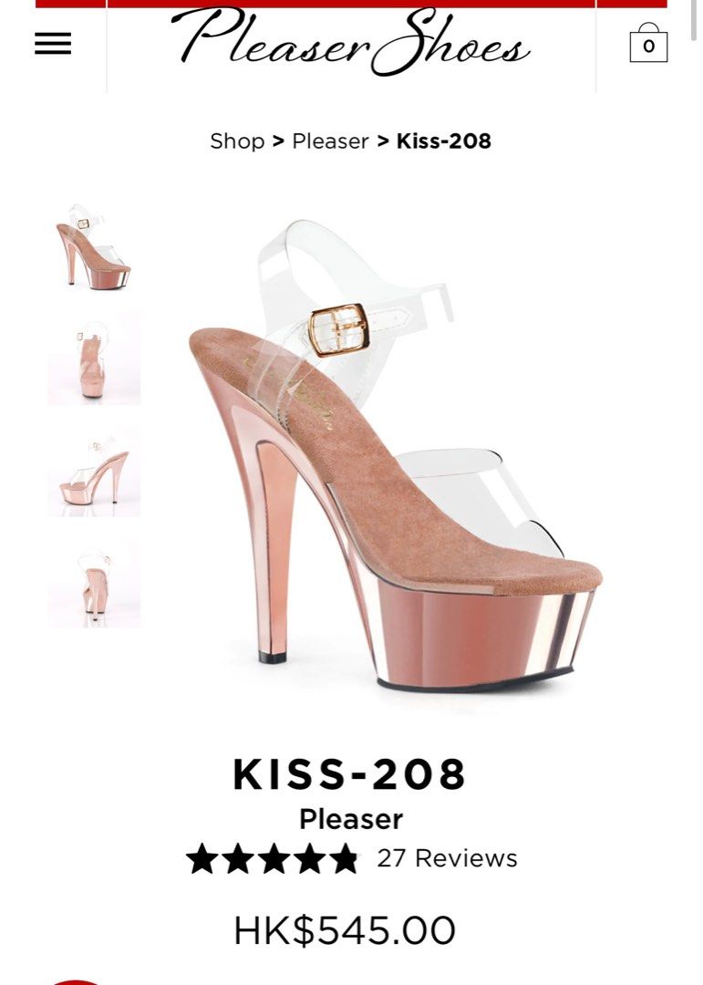 Pleaser sale kiss 31