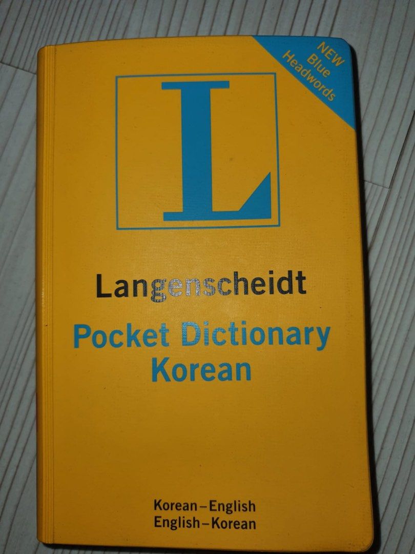 Pocket Dictionary Korean, Hobbies & Toys, Books & Magazines, Textbooks