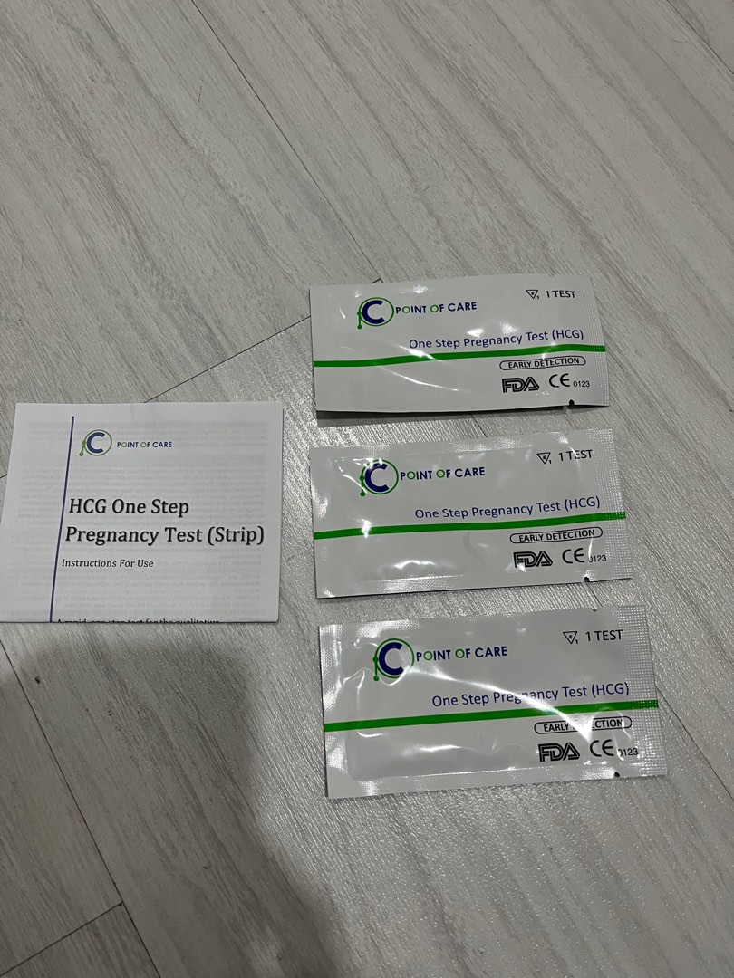 Point of Care Pregnancy Test Strips (early detection), Health Point of Care Pregnancy Test Strips (early detection), Health