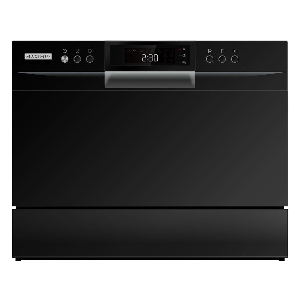 Maximus Black Tabletop Dishwasher for Sale on Carousell