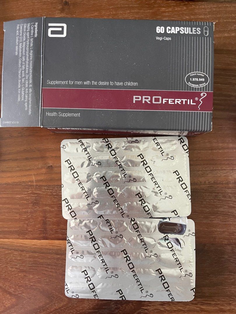 Profertil supplement for men, Health & Nutrition, Health Supplements ...