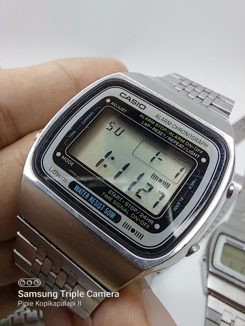 Rare Vtg Casio Alarm Chrono 1977, Men's Fashion, Watches & Accessories