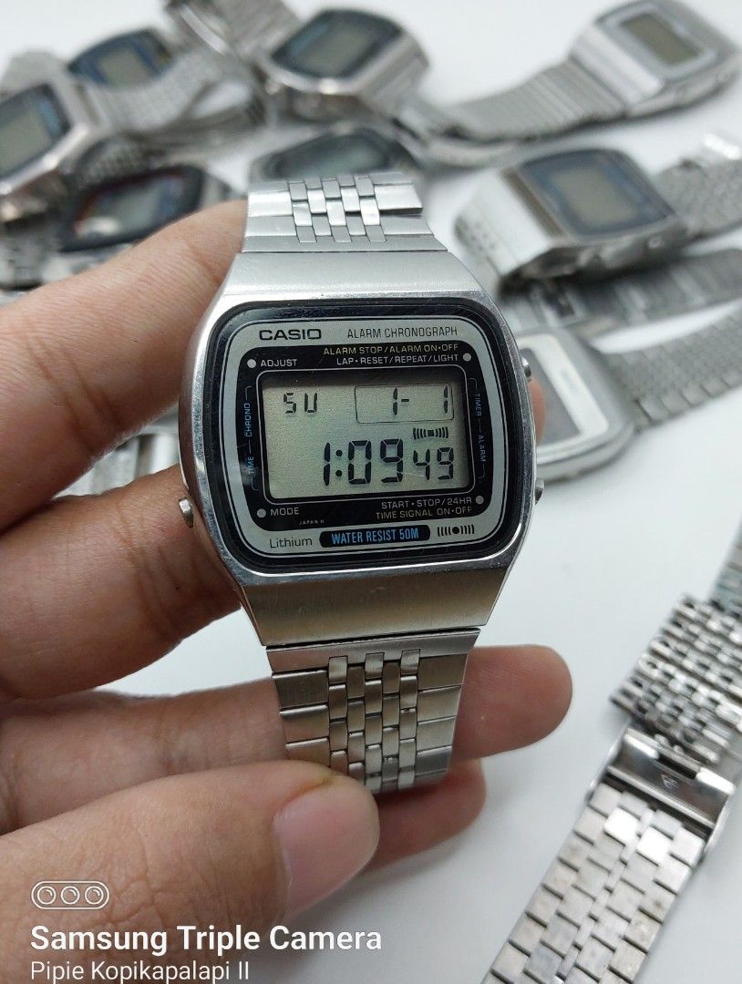 Rare Vtg Casio Alarm Chrono 1977, Men's Fashion, Watches & Accessories