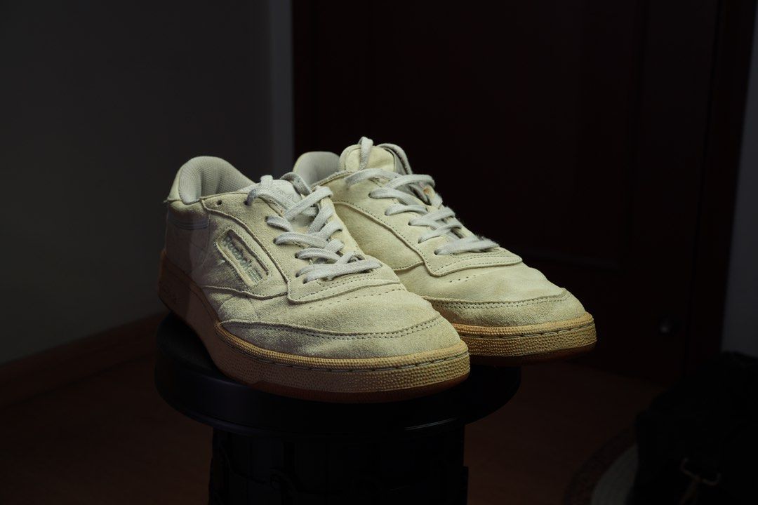 Reebok hot sale c85 suede