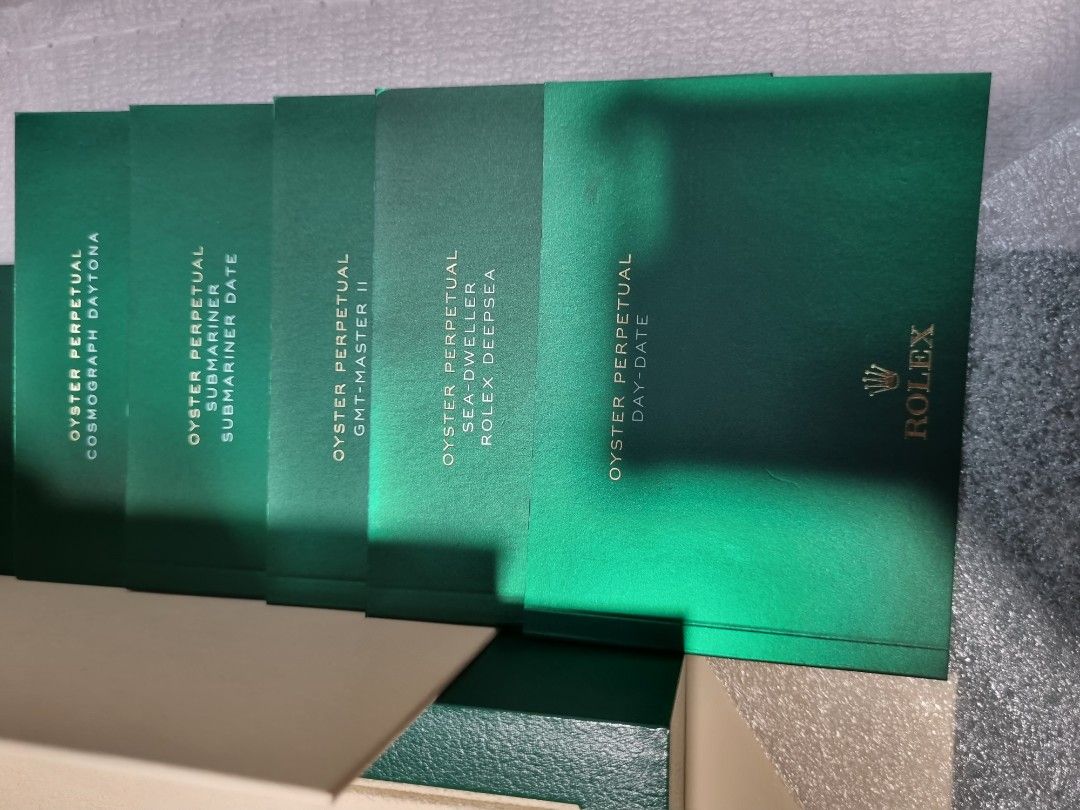 Rolex large box set, Luxury, Watches on Carousell