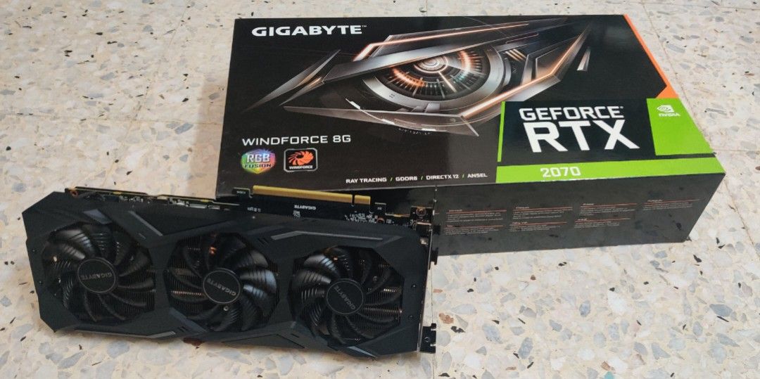 RTX 2070 Gigabyte Windforce 8GB USED Computers Tech Parts