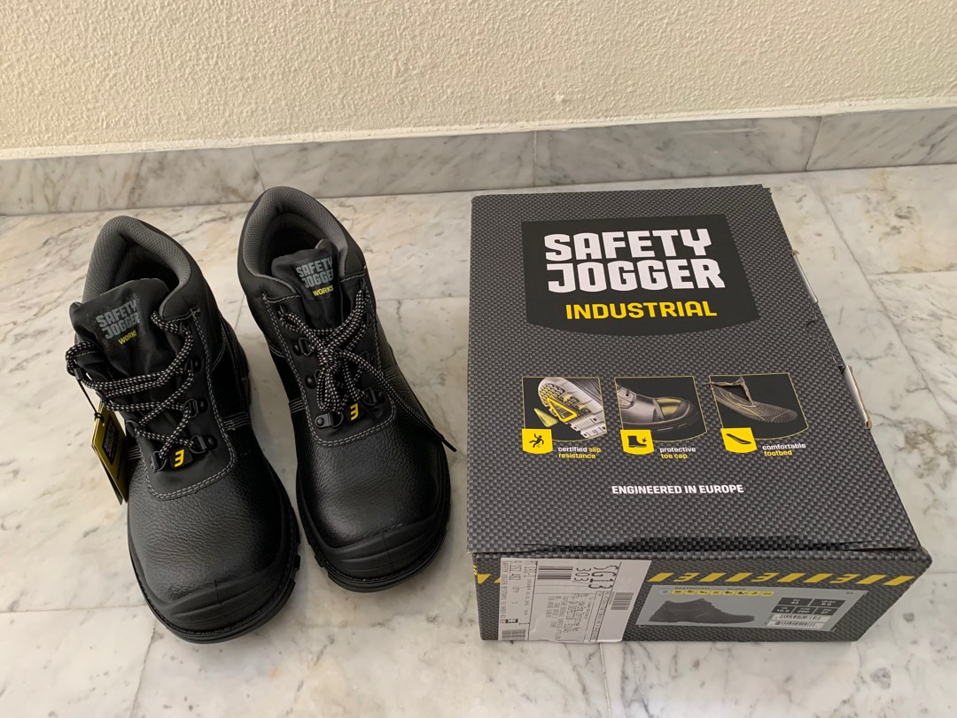 Safety Jogger Industrial Safety Boots US 10, Men's Fashion, Footwear