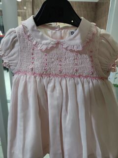 Sarah louise smocked dress 0-3 bulan
