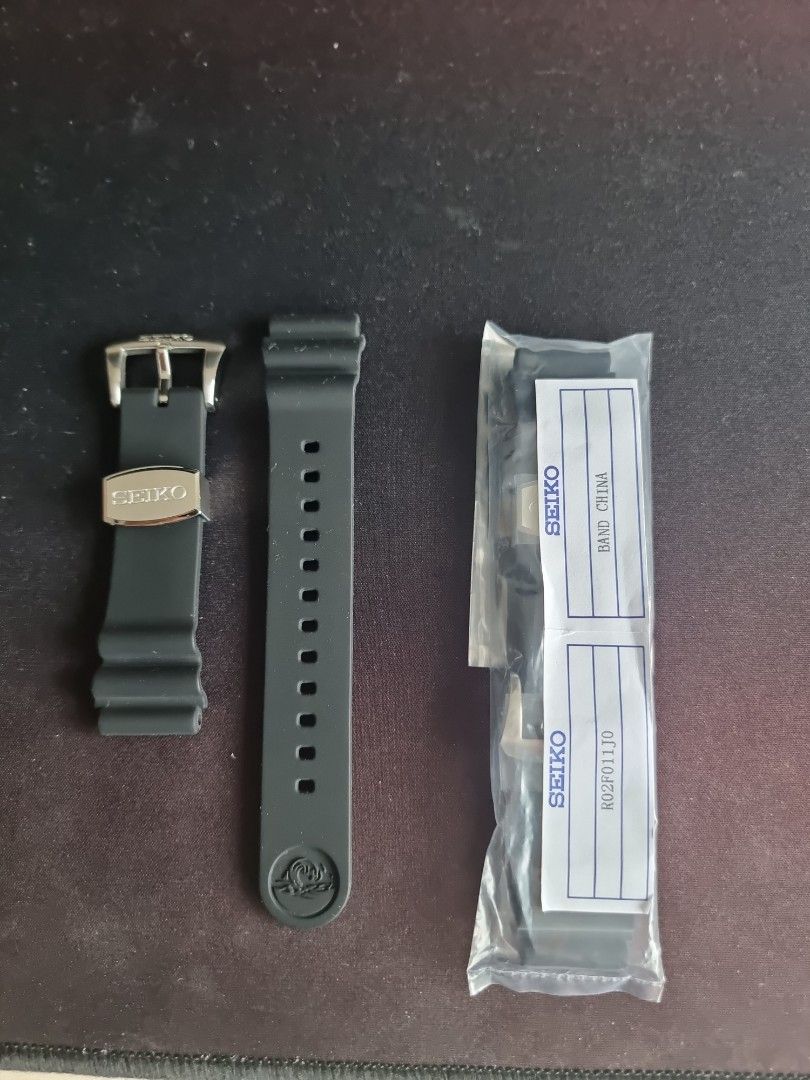 Seiko oem rubber 2025 strap