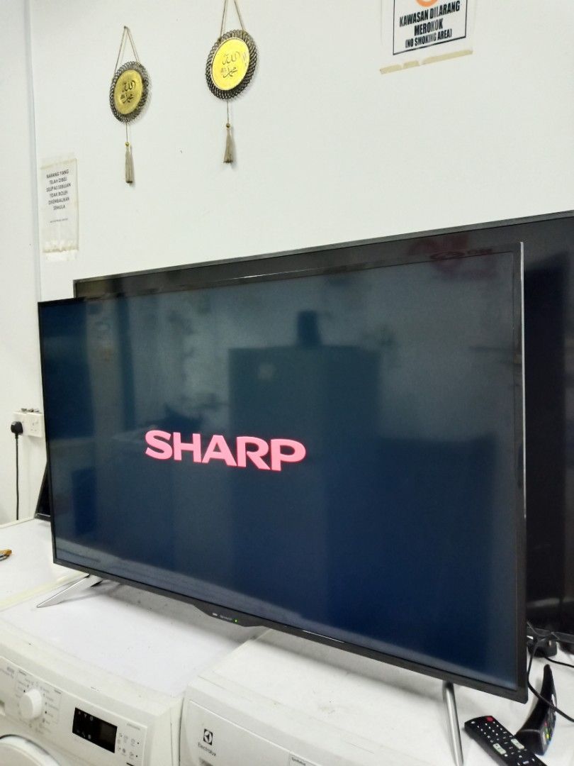SHARP AQUOS 50 Inch 4K UHD Smart Tv, TV & Home Appliances, TV