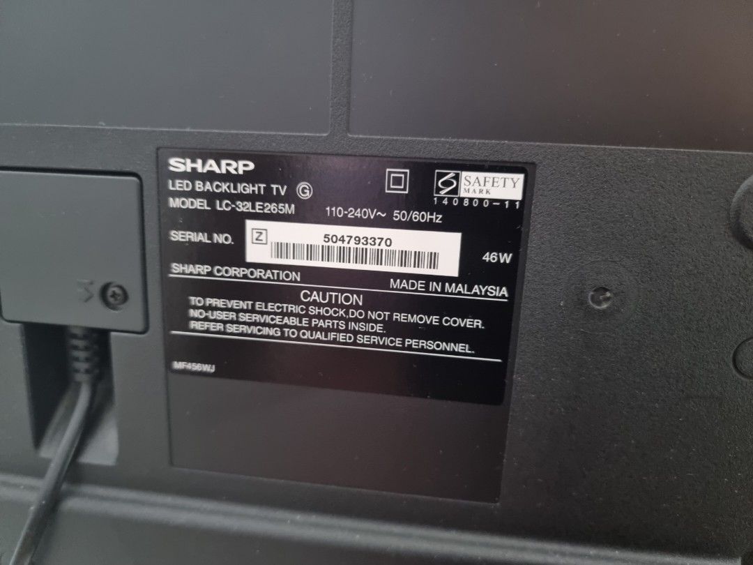 SHARP TV good condition, TV & Home Appliances, TV & Entertainment, TV