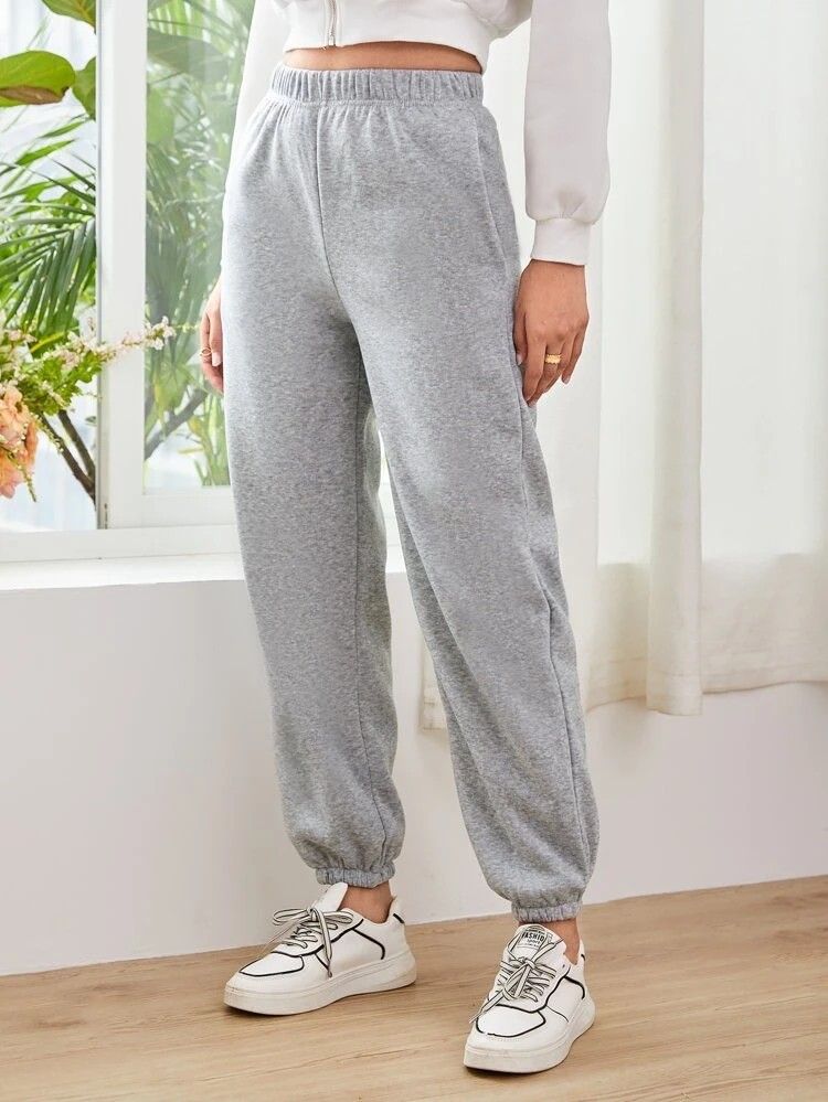 SHEIN BLACK JOGGER PANTS Women s Fashion Bottoms Other Bottoms on Carousell