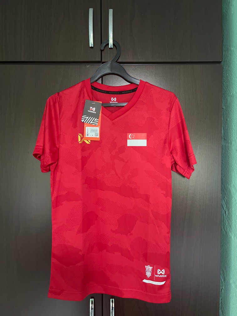 Singapore Football Jersey, Men's Fashion, Activewear on Carousell