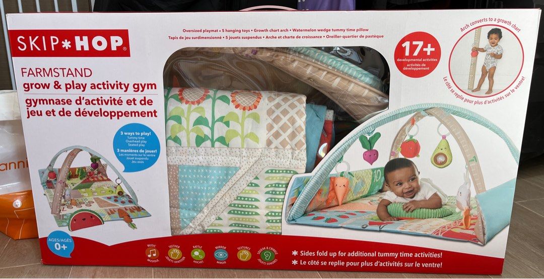 Farmstand grow & play activity gym deals
