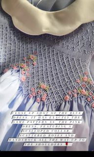 Smocked dress lespetitshandmade