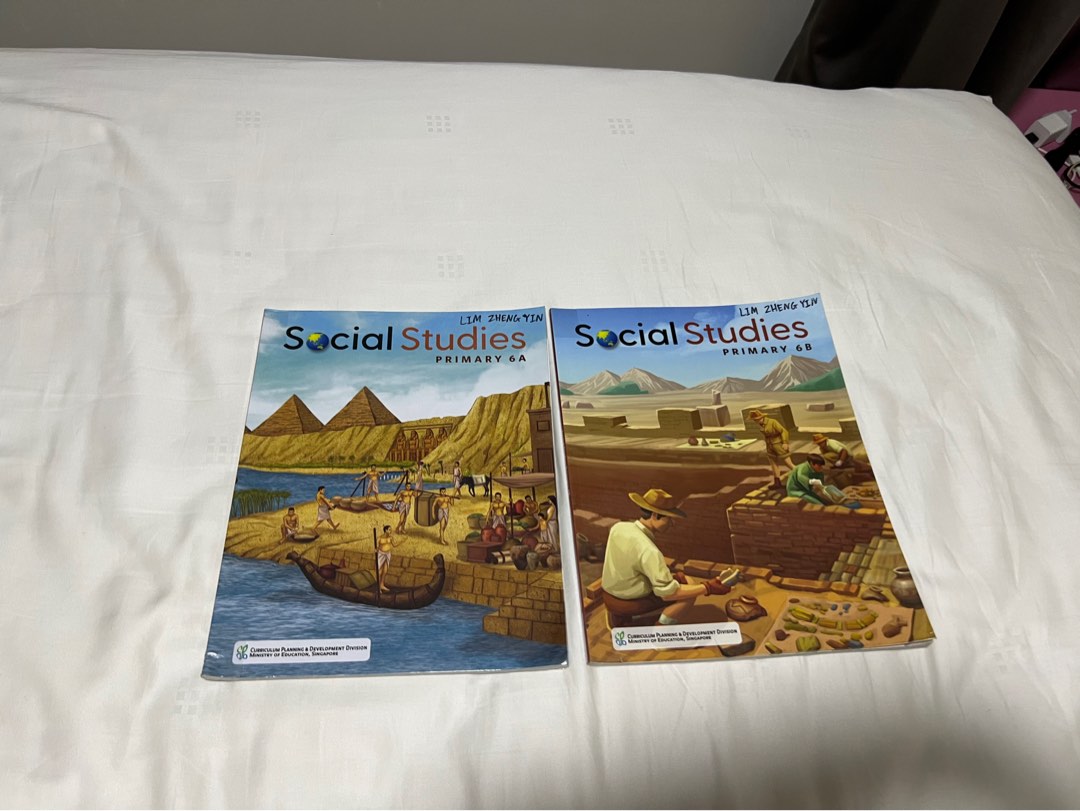 social studies textbooks for primary 6, Hobbies & Toys, Books