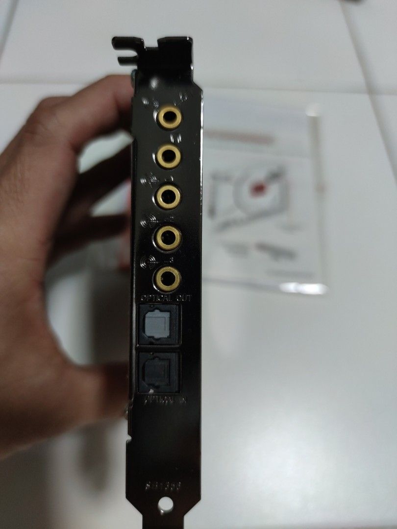 Sound Blaster Z sound card, Computers & Tech, Parts & Accessories