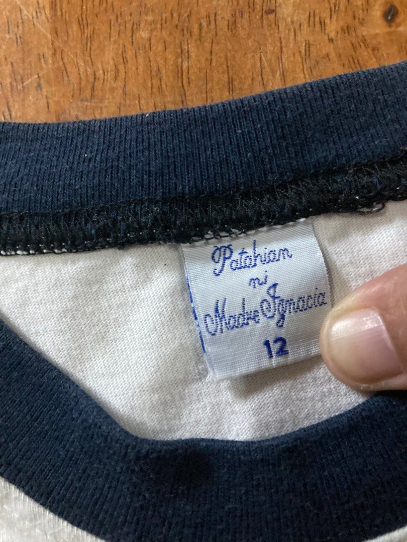 St Mary QC PE Tshirt (Category: Babies & Kids Fashion) located in Quezon City. Submitted by tipidtipid (Listing ID 1206549739, Image 2). Description: 2pcs - St Mary’s PE Tshirt for Grade School. Good Condition. Size 12.