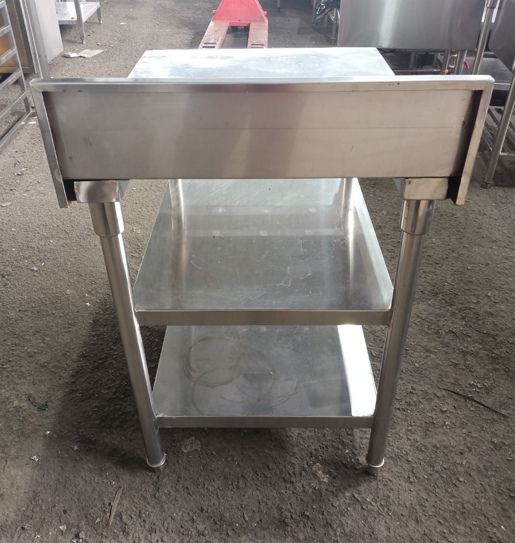 Stainless steel 3 tier work table, Furniture & Home Living, Kitchenware ...