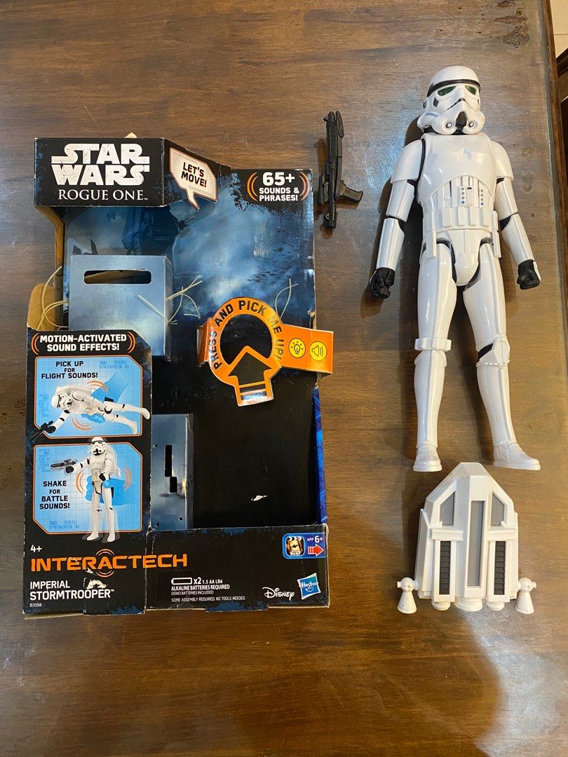 Star wars interactech imperial stormtrooper figure deals
