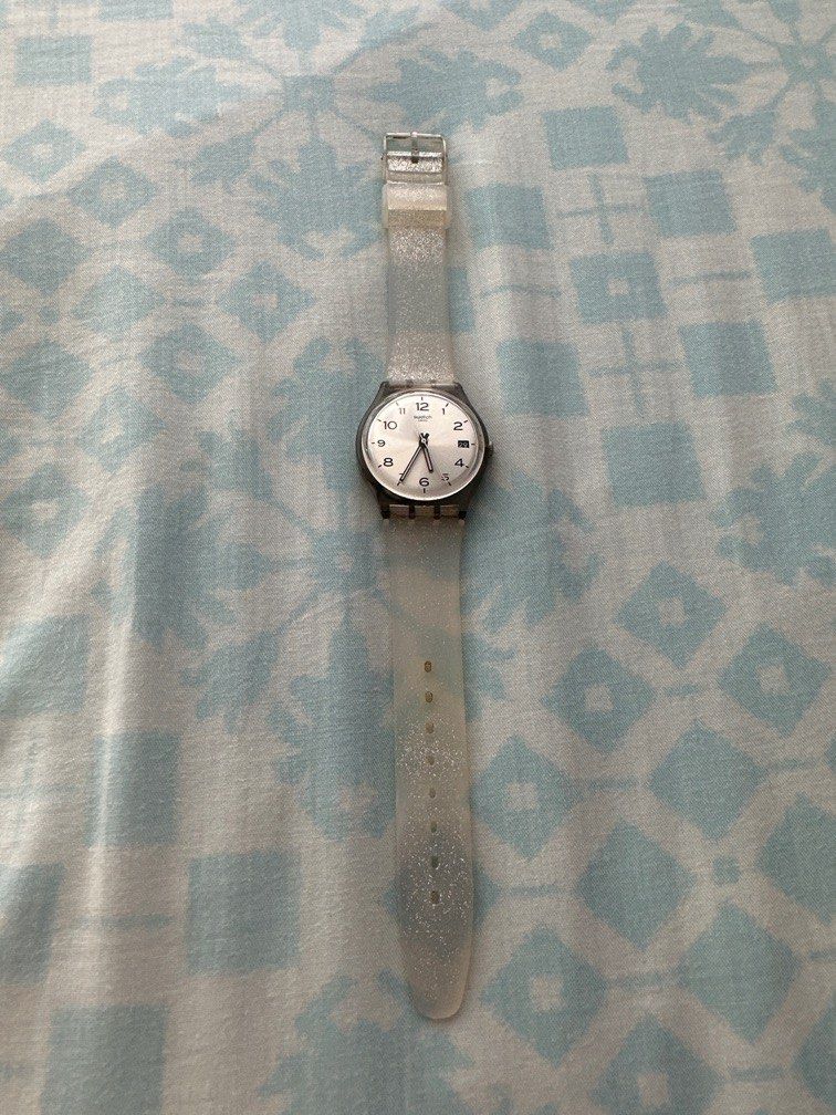 Swatch Glitter Watch, Women's Fashion, Watches & Accessories, Watches ...