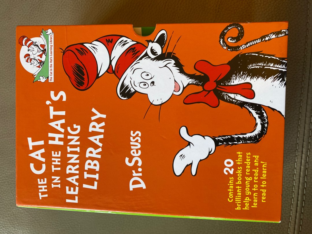 The Cat in the Hat’s learning Library Dr Seuss, 興趣及遊戲, 書本 & 文具, 小朋友書