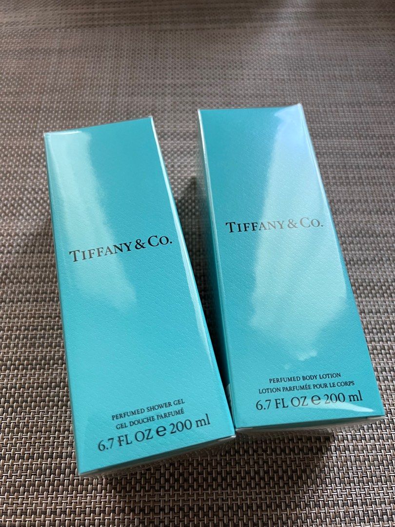 Tiffany body lotion and show gel, Beauty & Personal Care, Bath & Body, Bath on Carousell